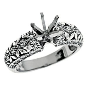 White Gold Engagement Ring