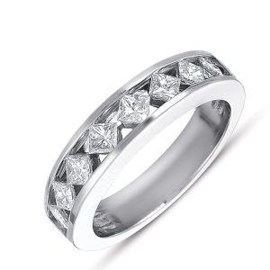 White Gold Diamond Band