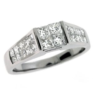 White Gold Engagement Ring
