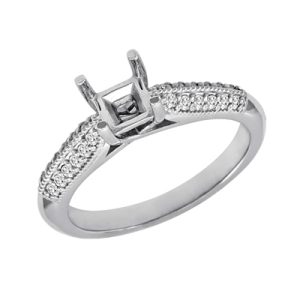 White Gold Engagement Ring