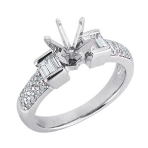 White Gold Engagement Ring