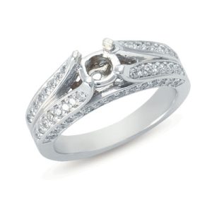 White Gold Engagement Ring