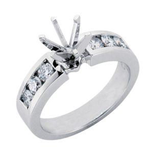 White Gold Engagement Ring