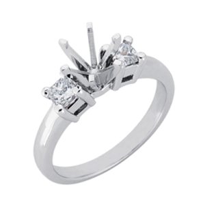 White Gold Engagement Ring
