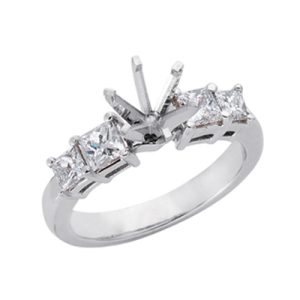 White Gold Engagement Ring
