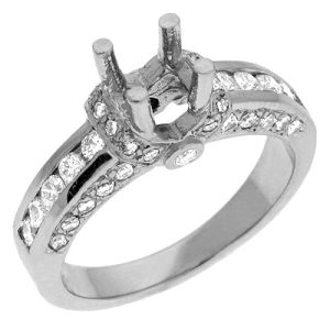 White Gold Engagement Ring