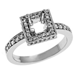 White Gold Bridal Ring