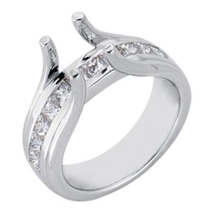 White Gold Engagement Ring