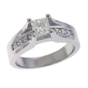 White Gold Engagement Ring