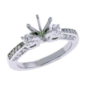 White Gold Engagement Ring