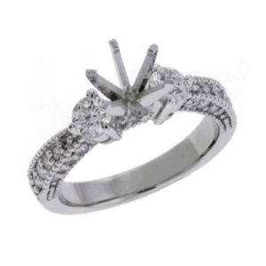 White Gold Engagement Ring