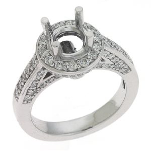 White Gold Engagement Ring