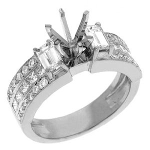 White Gold Engagement Ring