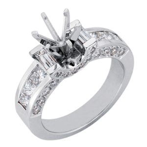 White Gold Engagement Ring
