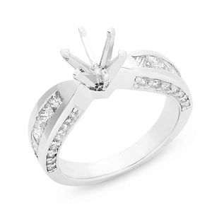 White Gold Engagement Ring