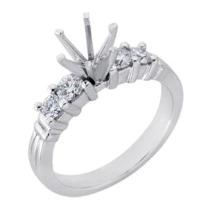 White Gold Engagement Ring