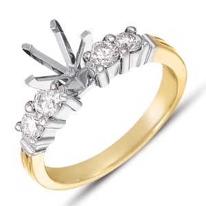 Yellow Gold Engagement Ring
