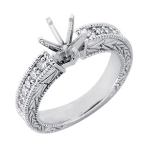 White Gold Bridal Ring