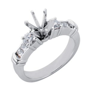 White Gold Engagement Ring