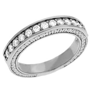 White Gold Matching Band
