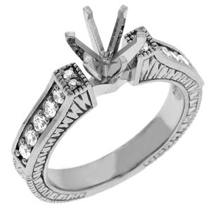White Gold Engagement Ring