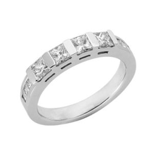 White Gold Matching Band