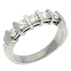 White Gold Matching Band