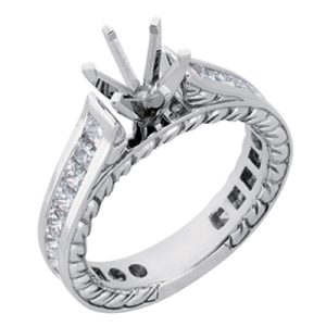 White Gold Engagement Ring