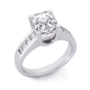 White Gold Engagement Ring