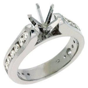 White Gold Engagement Ring