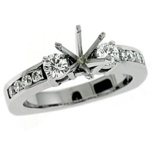 White Gold Engagement Ring