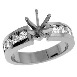 White Gold Engagement Ring