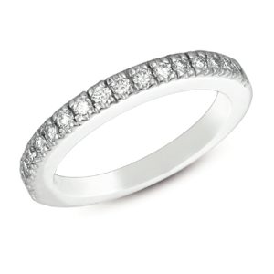 White Gold Bridal Band