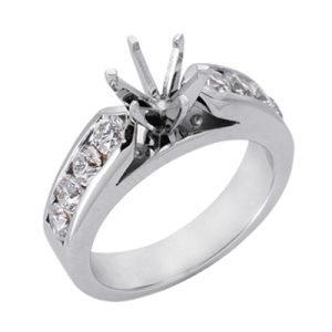 White Gold Engagement Ring