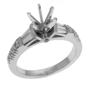 White Gold Engagement Ring