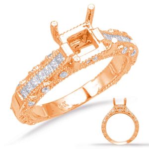 Rose Gold Engagement Ring