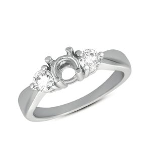 White Gold Engagement Ring