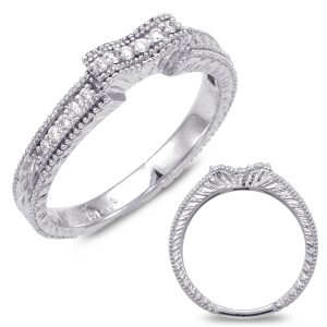 White Gold Matching Band