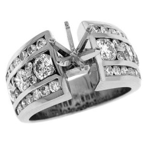 White Gold Engagement Ring