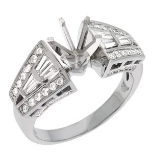 White Gold Engagement Ring