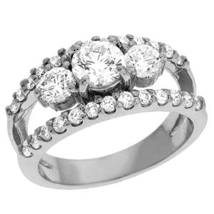 White Gold Engagement Ring
