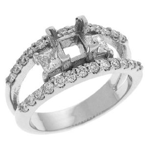 White Gold Engagement Ring