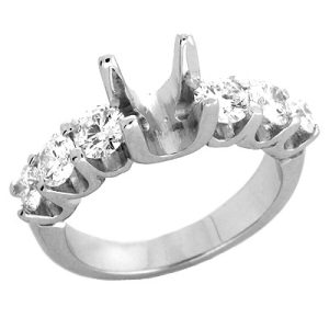 White Gold Engagement Ring