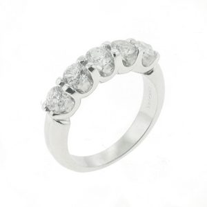 White Gold Matching Band
