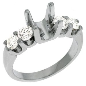 White Gold Engagement Ring