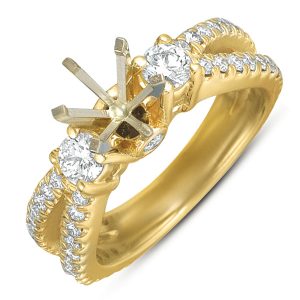 Yellow Gold Engagement Ring