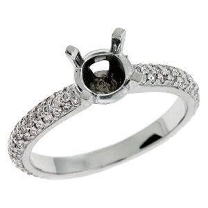 White Gold Engagement Ring