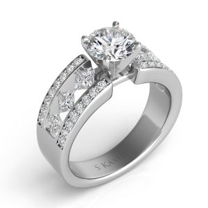 Palladium Engagement Ring