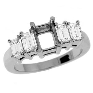 White Gold Engagement Ring