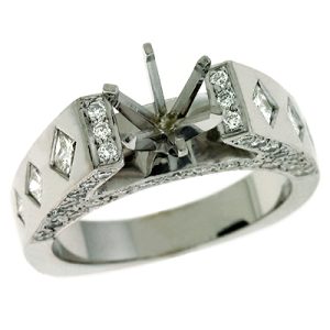 White Gold Bridal Ring